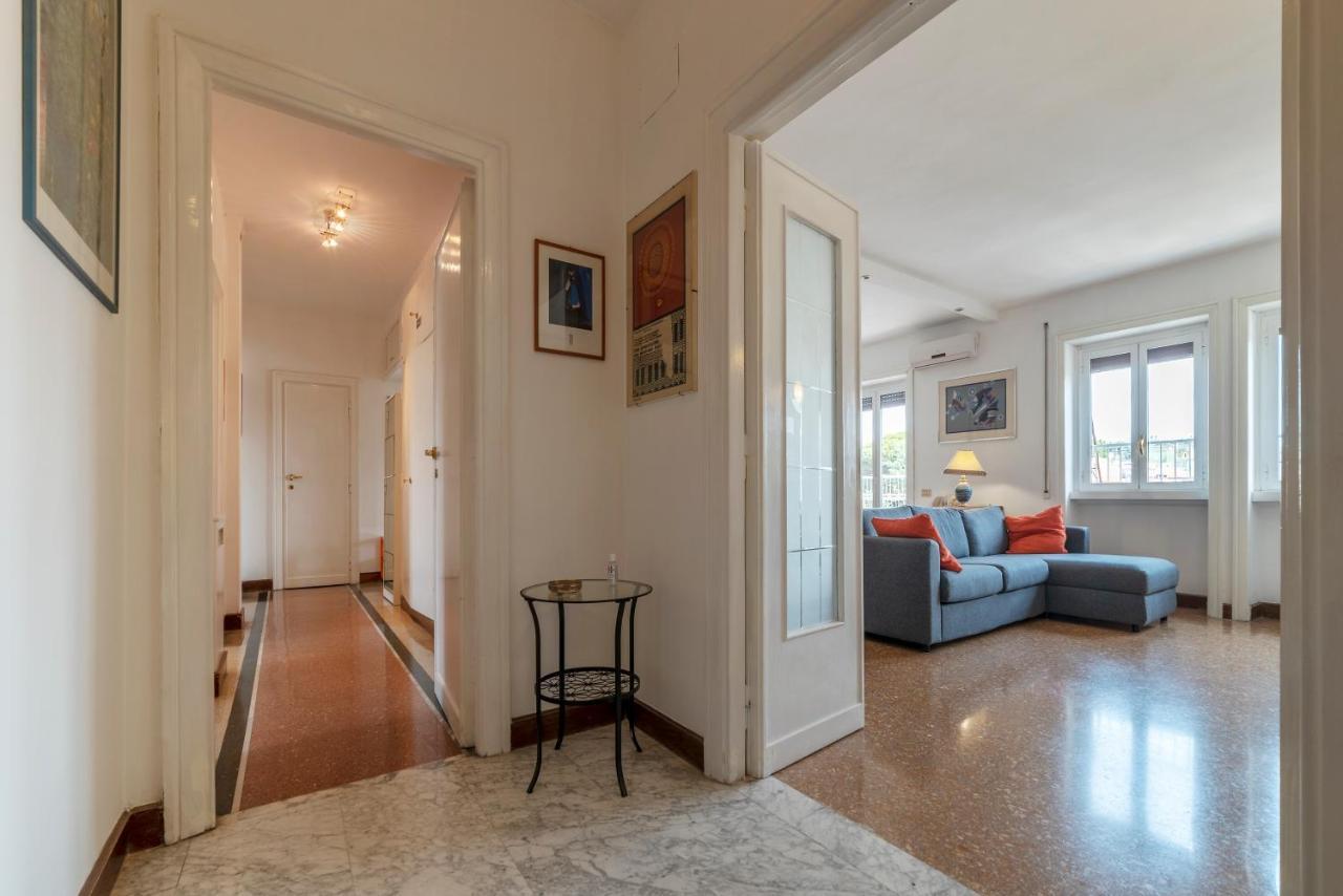 Roomy And Bright Apartment With Terrace 罗马 外观 照片