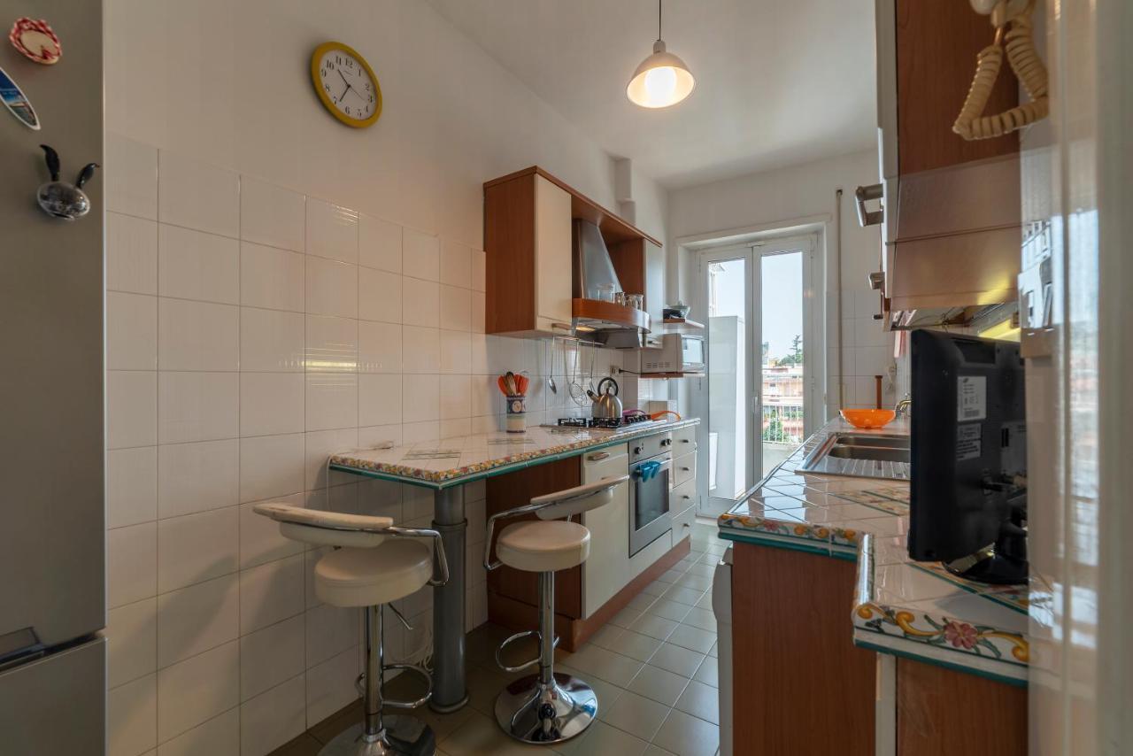 Roomy And Bright Apartment With Terrace 罗马 外观 照片