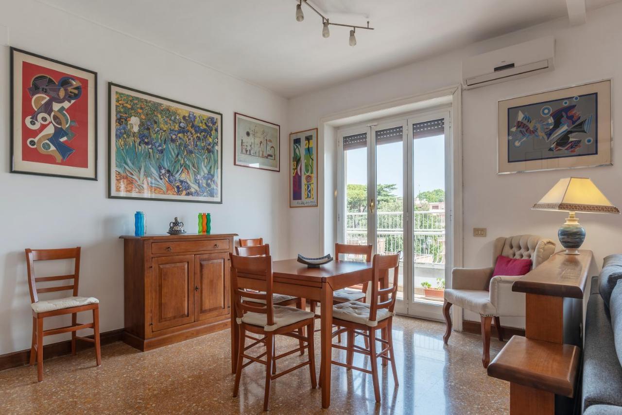 Roomy And Bright Apartment With Terrace 罗马 外观 照片